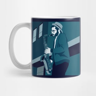 Sax Player Mug